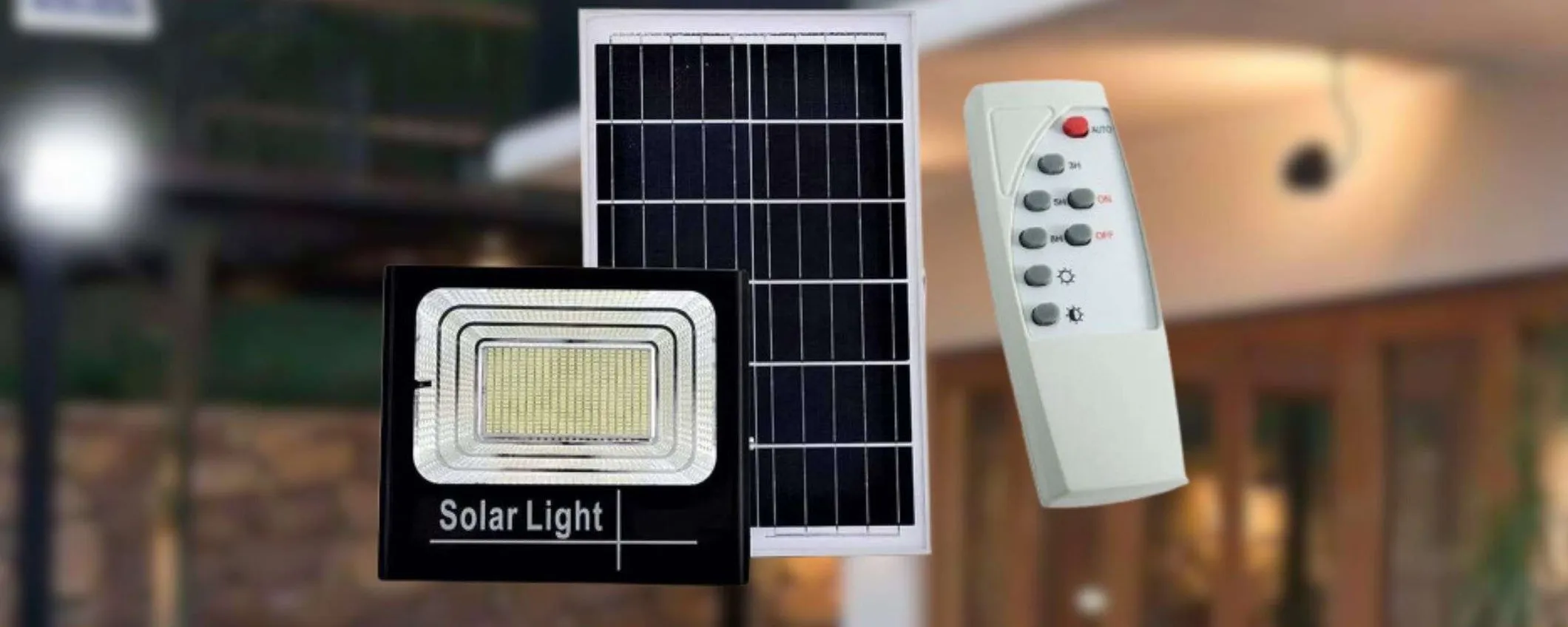Faro solare 200W completo di pannello a prezzo WOW: illumina GRATIS con 21€