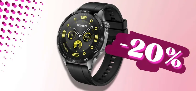 HUAWEI WATCH GT 4 è bestiale al polso: tecnologia PURA e prezzo SHOCK