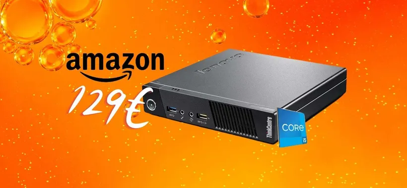Lenovo: mini PC con i5 e SSD da 256GB a 129€ (ricondizionato garantito)