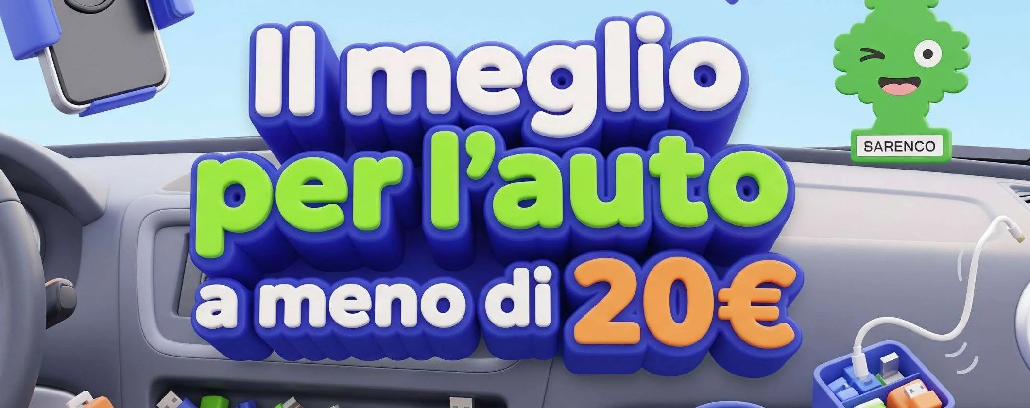 Accessori per auto da 1,59€ a meno di 20€: prezzi ASSURDI su Amazon