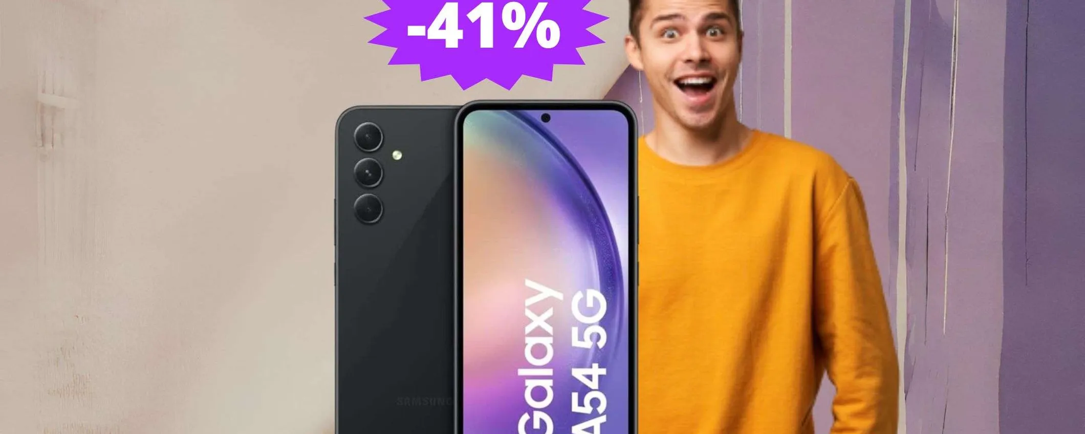 Samsung Galaxy A54: il medio gamma DEFINITIVO (-41%)