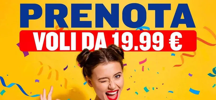 Ryanair lancia una nuova offerta lampo: voli da 19,99 euro per l’estate 2025
