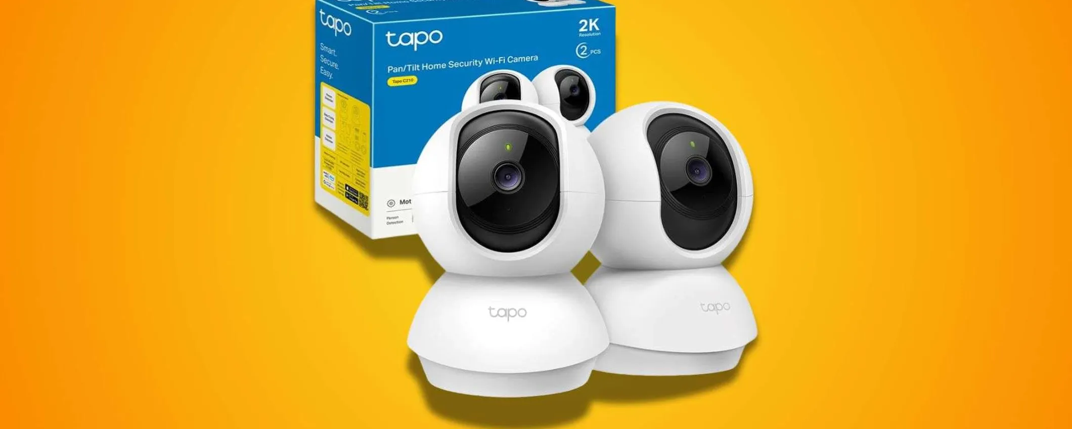 Tapo C210P2: doppia sicurezza smart a un prezzo imbattibile