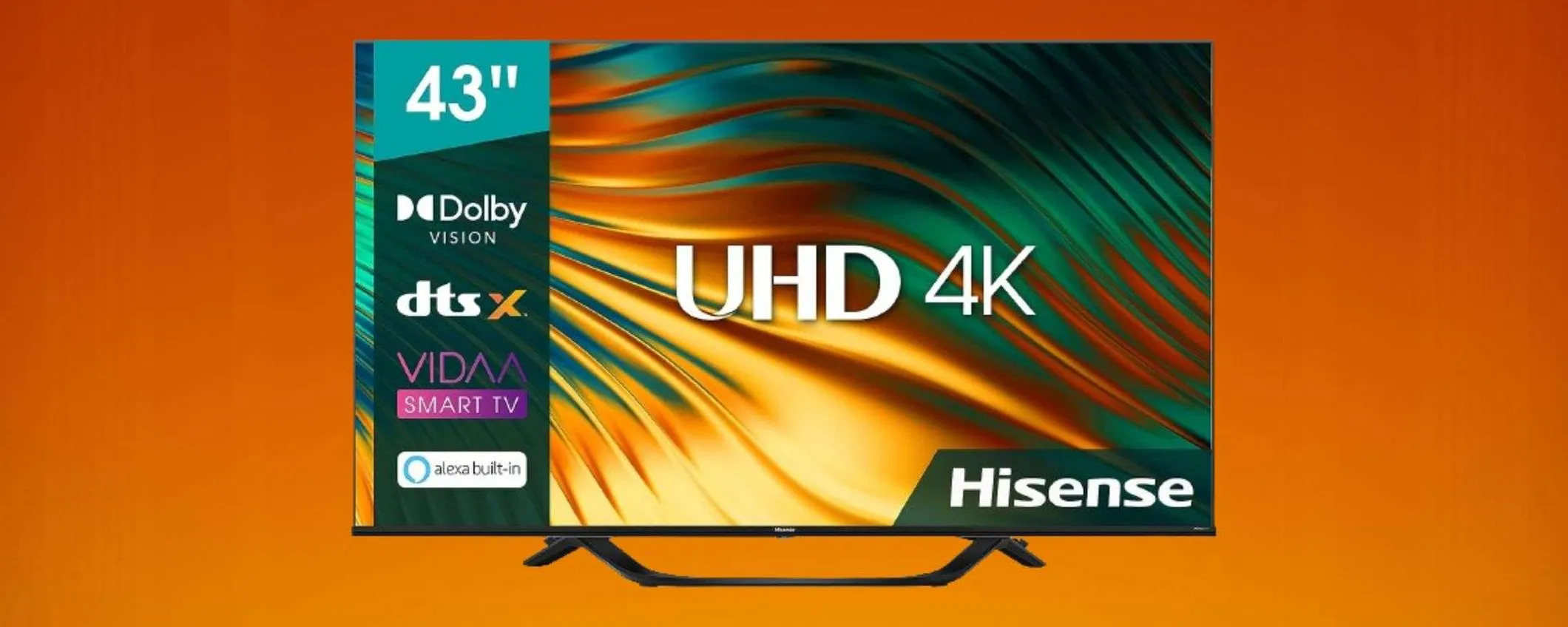 Smart TV Hisense da 43