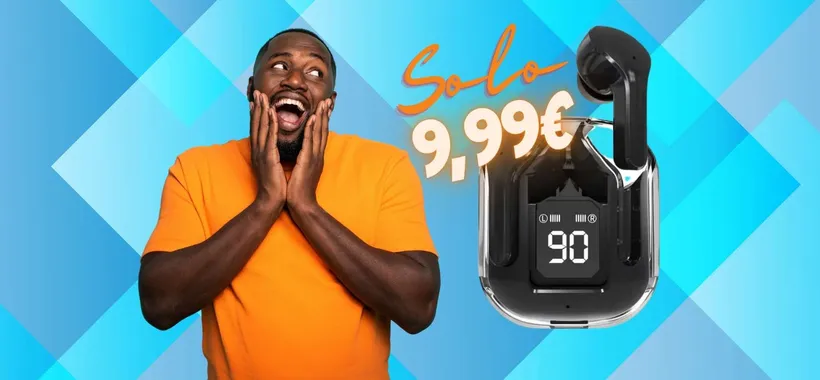 Cuffiette Bluetooth a POCHISSIMO: con COUPON del 50% tue a 9,99€