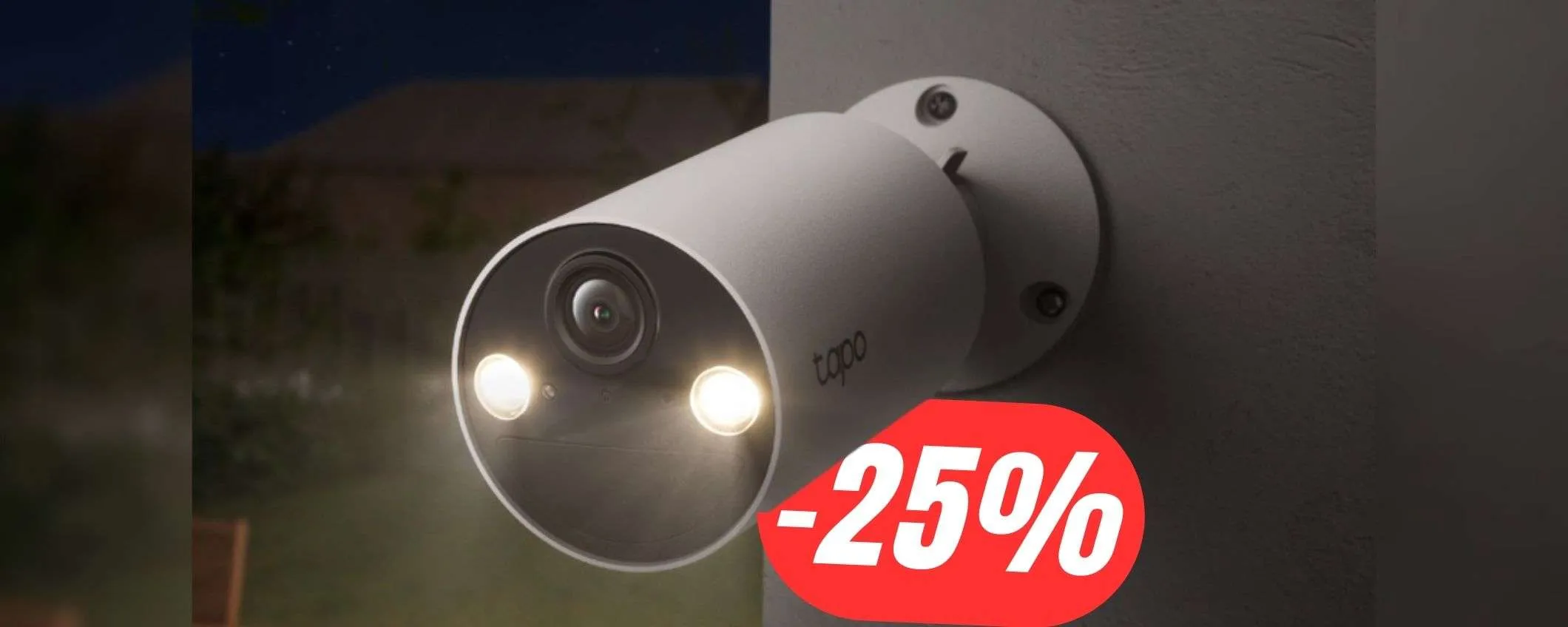 Risparmia -20€ e sorveglia la tua casa con la TELECAMERA SENZA FILI!