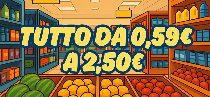Grandi marche da 0,59€ a 2,50€: spesa nel supermercato Amazon SCONTATISSIMA
