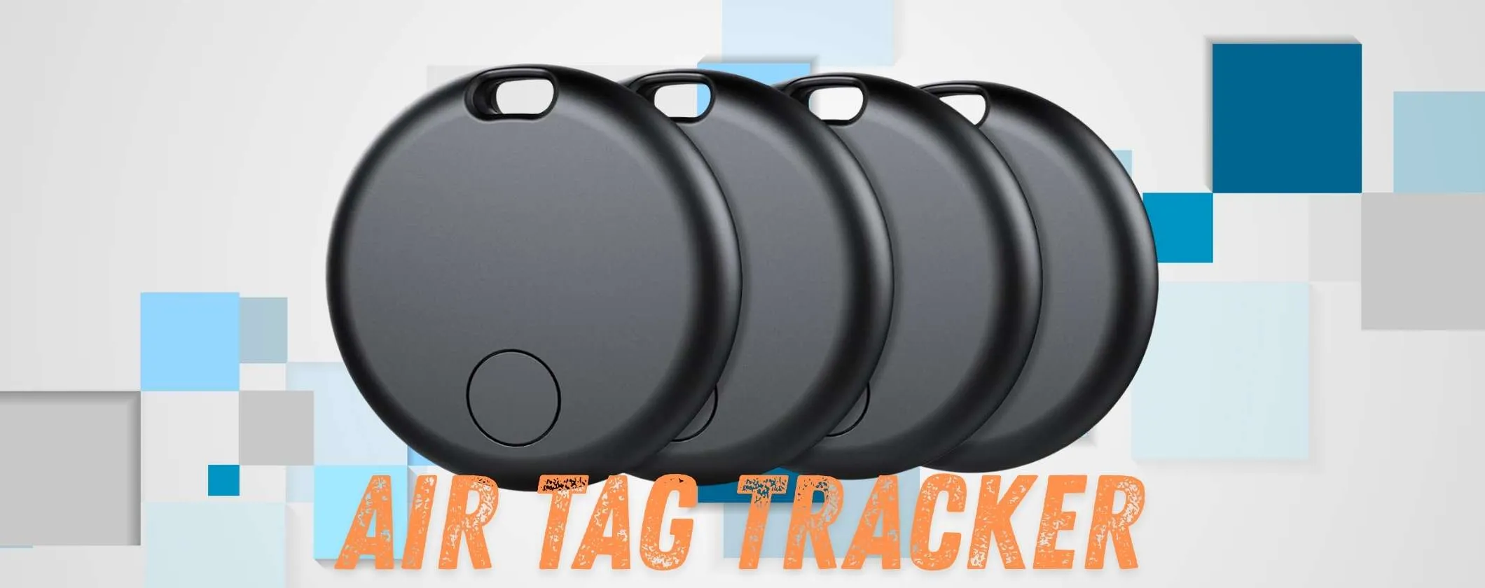 4 Air Tag Tracker per localizzare gli oggetti con batteria sostituibile (18€)