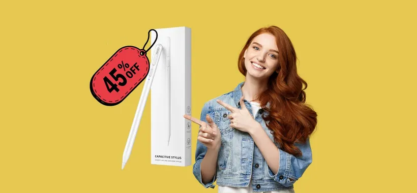 Penna digitale per iPad sensibile e magnetica a PREZZO REGALO