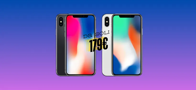 iPhone X: GRANDE RITORNO a soli 179€ ricondizionato su eBay