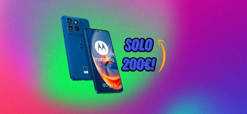 motorola edge 50 NEO: potenza e affidabilità a soli 202€ su Amazon