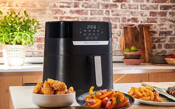 Friggitrice ad aria 2 in 1 Moulinex in sconto del 26% da Unieuro
