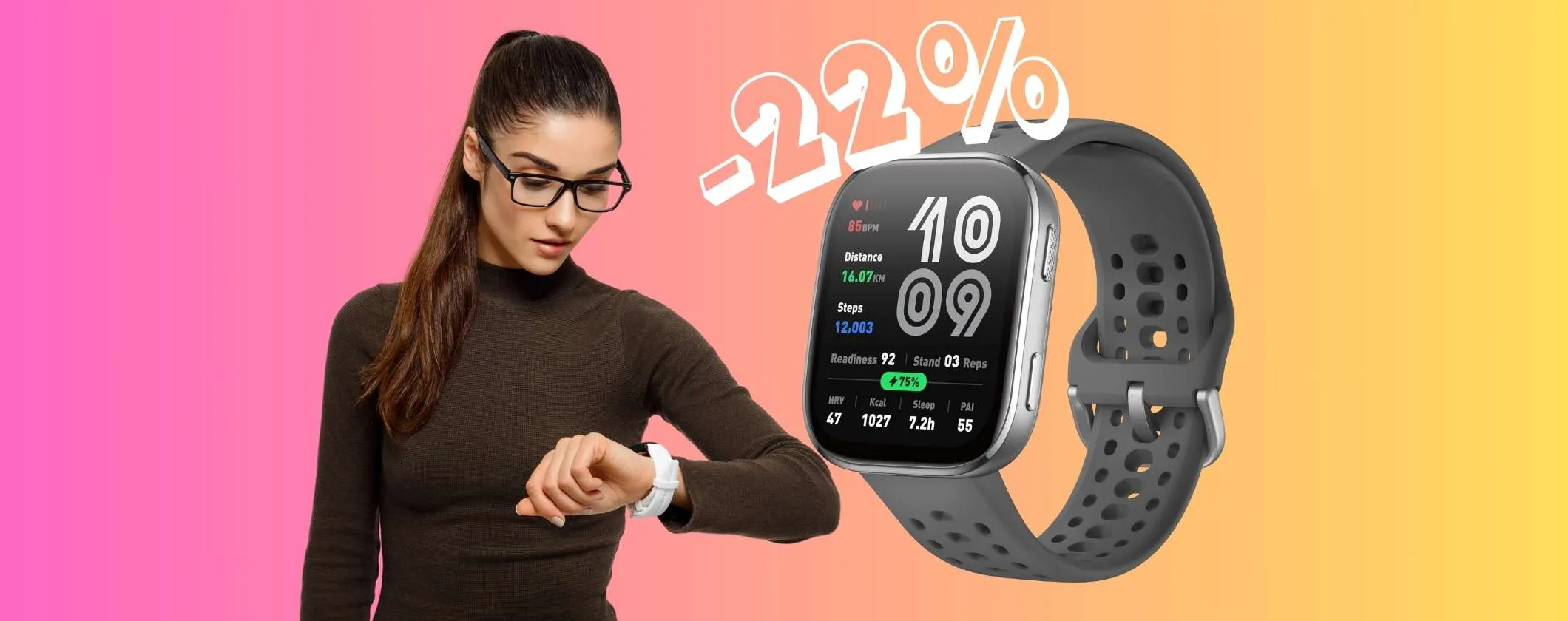 Amazfit Bip 6: display AMOLED da 1,97