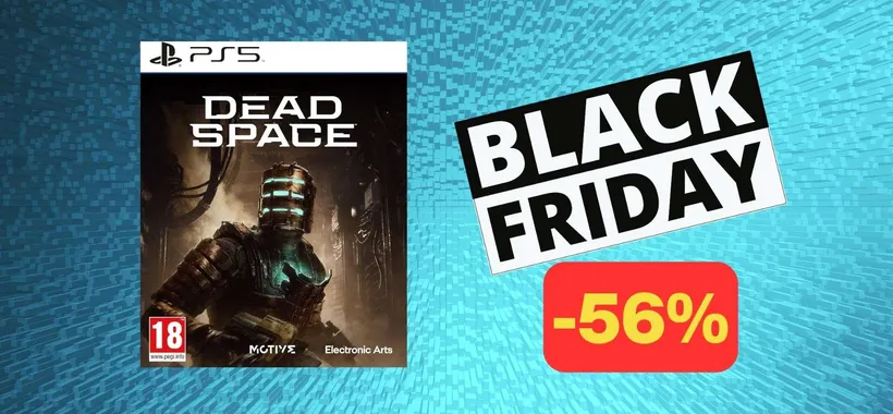 Dead Space PS5: CROLLO al minimo storico per il Black Friday (-56%)
