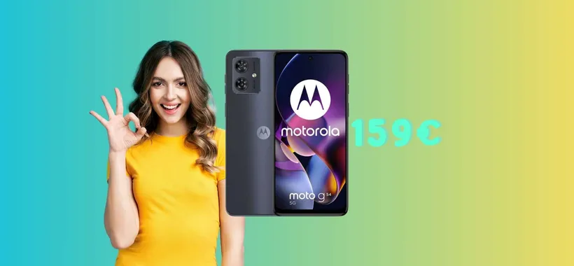 Motorola moto g54: display 120Hz a soli 159€ OGGI su eBay
