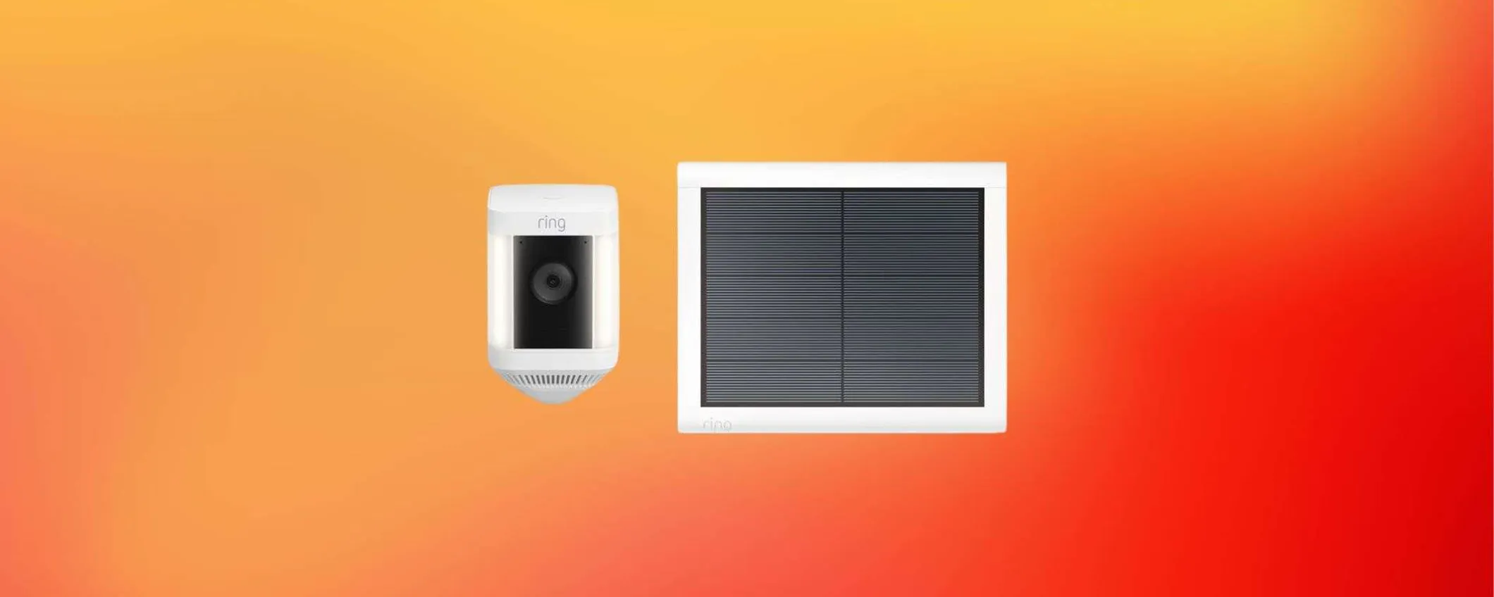 Ring Spotlight Cam Plus: meno di 200€ per la videocamera di sorveglianza con faretti a energia solare