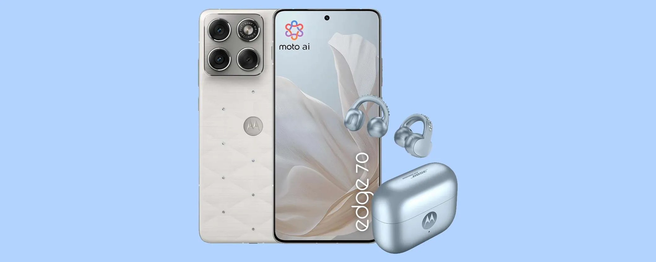 Motorola edge 70 con cuffie Swarovski a prezzo eccezionale su Amazon