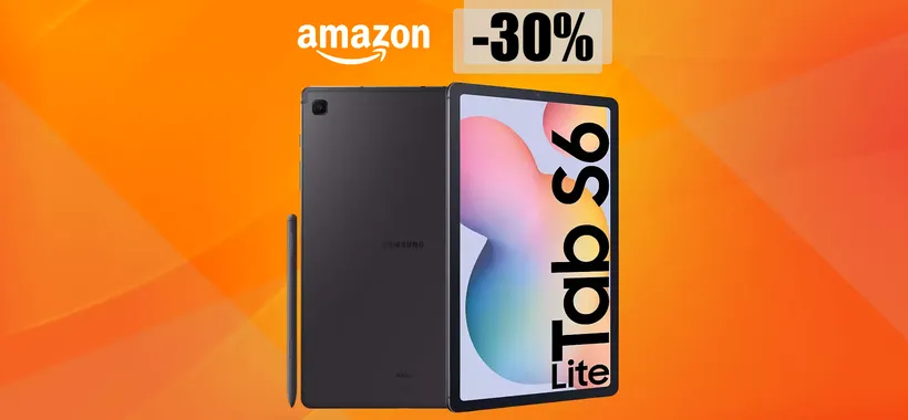 Samsung Galaxy Tab S6 Lite a prezzo SCONTATISSIMO (-122 euro)