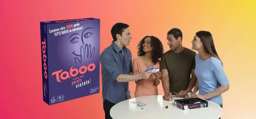 Taboo: il divertentissimo gioco delle parole vietate a MENO di 25€