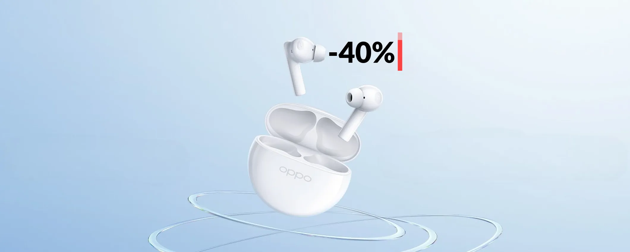 Auricolari Oppo dal suono mozzafiato: oggi li paghi un niente (19€)