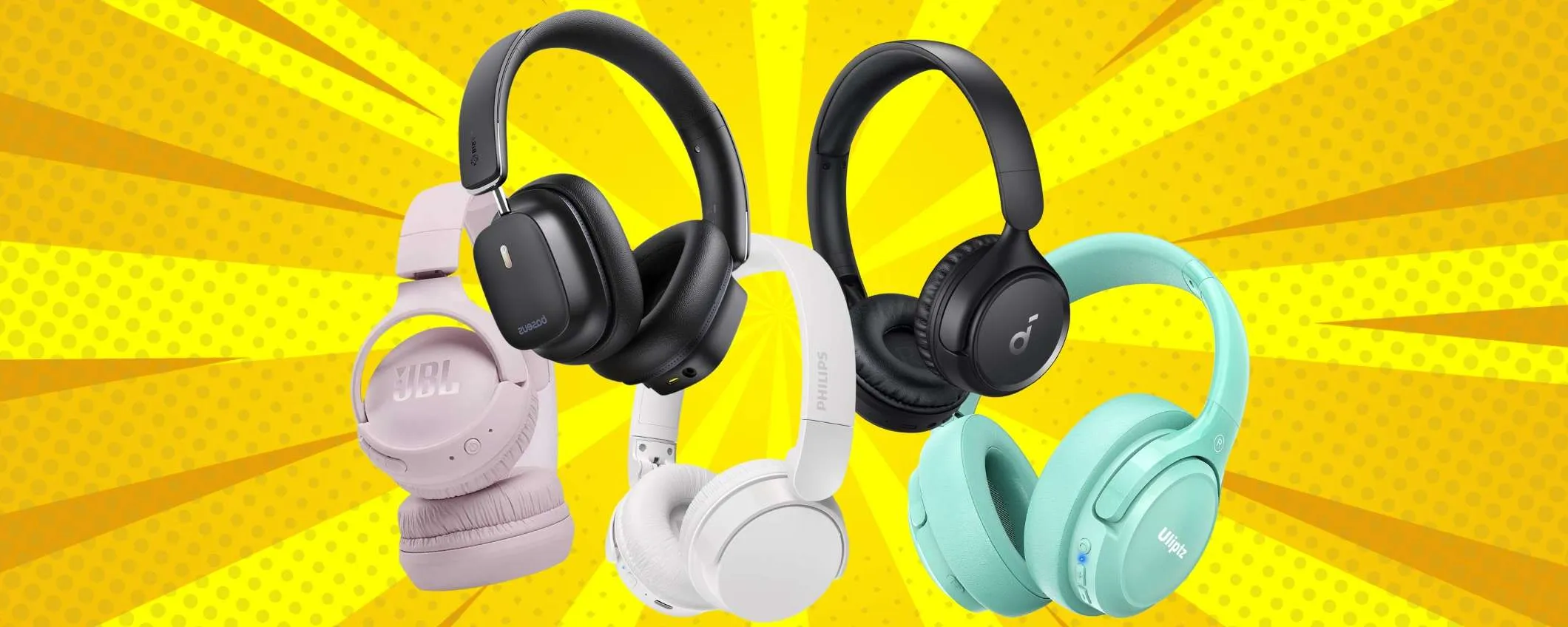 Cuffie wireless con SCONTI fino al 50%: Amazon ESAGERA