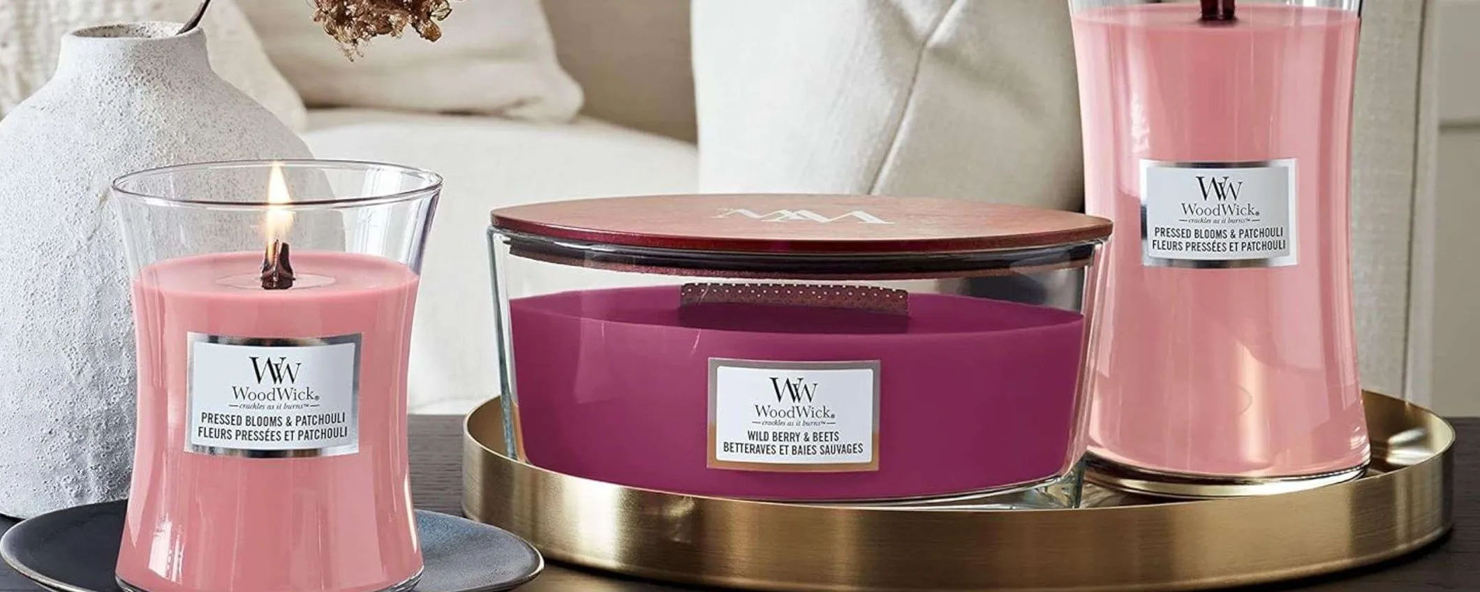 WoodWick candele EXTRA LUSSO in promo speciale su Amazon (da 12,90€)