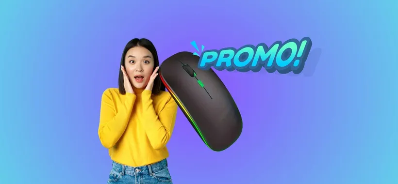 Mouse Ultra Portatile Bluetooth SOTTO i 5€ su TEMU