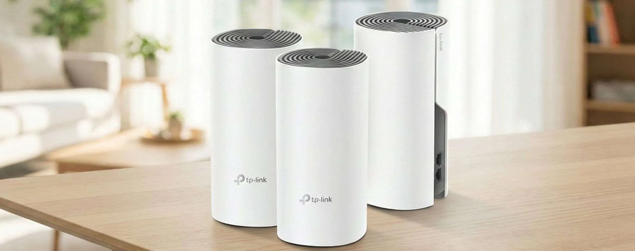 Addio zone senza Wi-Fi: TP-Link Deco E4 in offerta a soli 79,99€