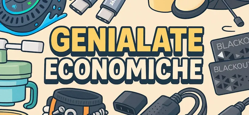 Genialate ECONOMICHE su Amazon: oggetti spettacolari a meno di 10€