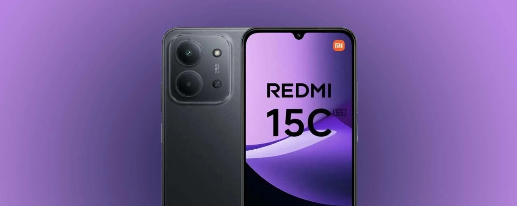 Redmi 15C 5G, entry level al miglior prezzo: oggi costa meno di 120€