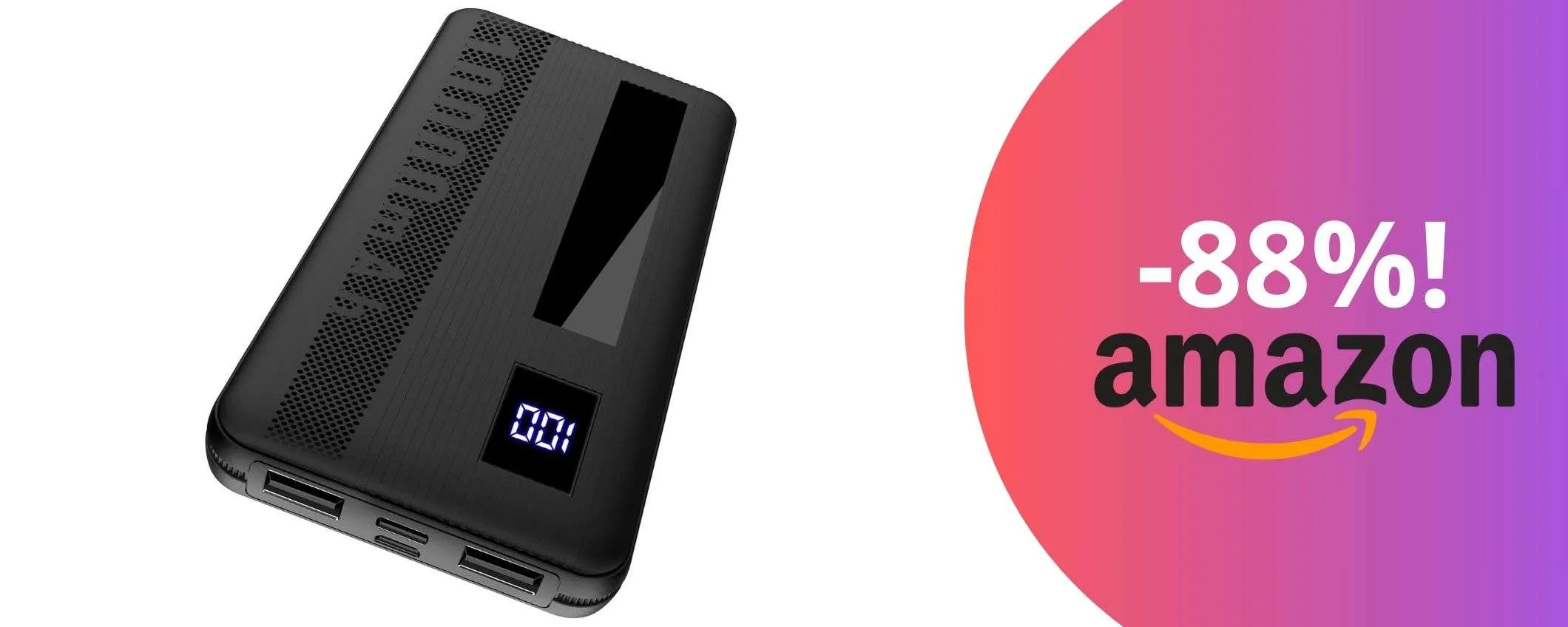 Il Power Bank di cui non potrai più fare a meno: l'offerta da non perdere