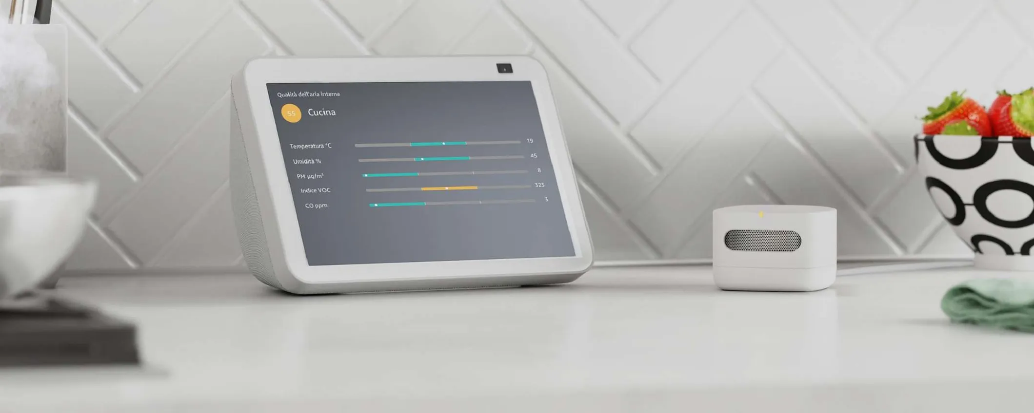 Amazon Smart Air Quality Monitor in sconto del 31% con le Offerte di Primavera