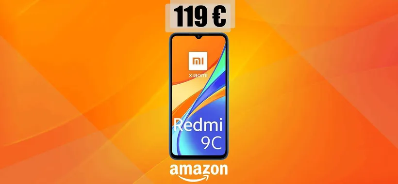 Xiaomi Redmi 9C con lunghissima autonomia: IMPERDIBILE a soli 119€