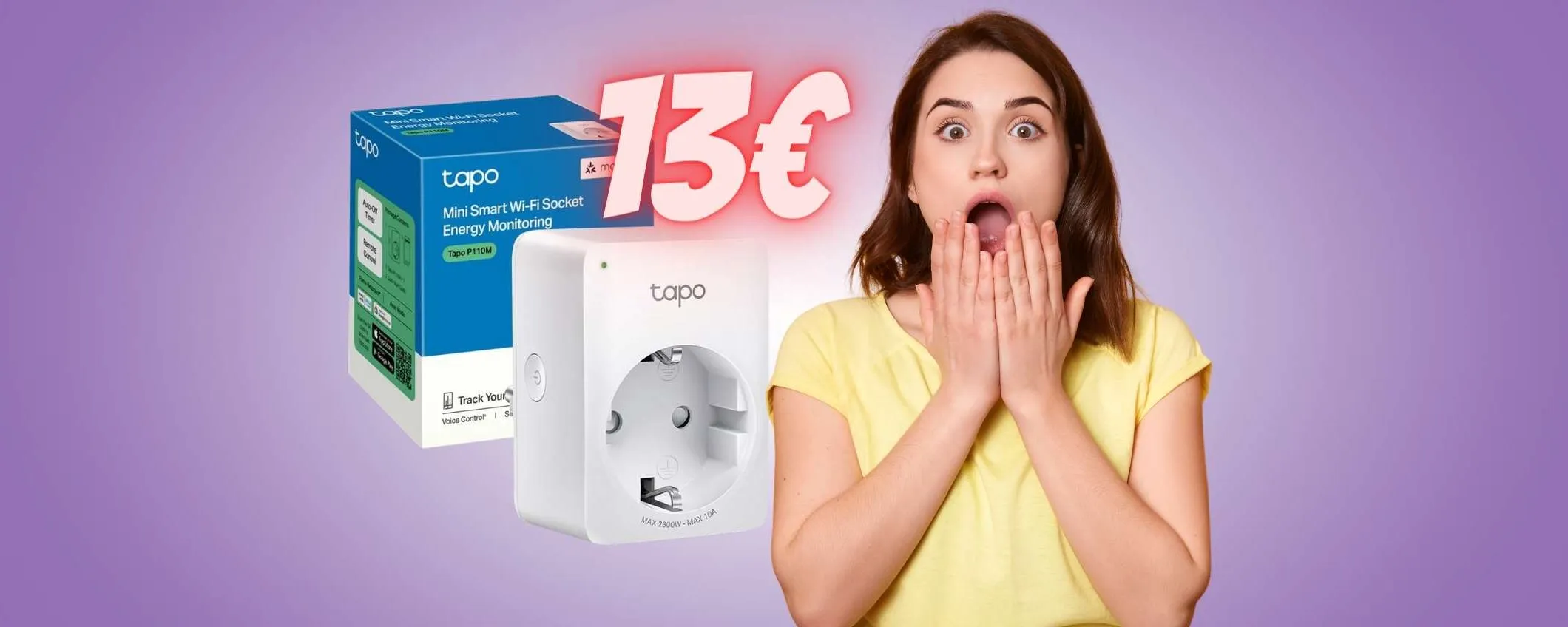 Solo13€ per questa presa smart WiFi e tutto diventa intelligente
