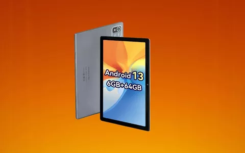 Tablet con Android 13 a meno di 60€?! Tutto vero grazie a questa offerta