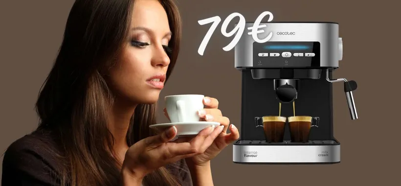 Macchina da caffè espresso e cappuccio COME al BAR a costo NULLO (79€)