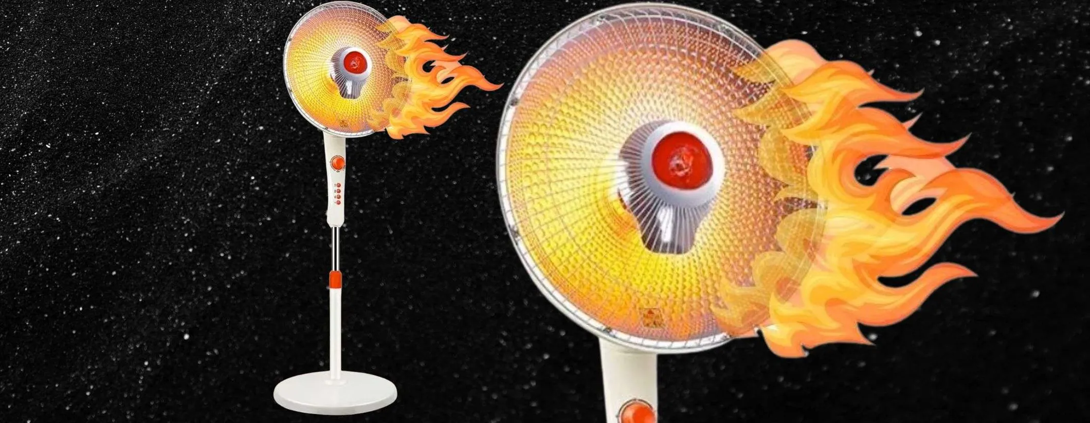 La stufa che sembra un ventilatore è una GENIALATA e consuma NIENTE (44€)