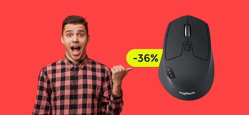 Mouse Logitech a prezzo stracciato: puoi controllare 3 dispositivi (50€)
