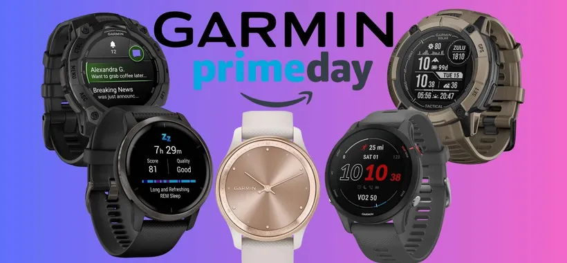 Prime Day 2025: gli smartwatch Garmin in offerta