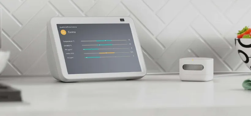Amazon Smart Air Quality Monitor in sconto del 31% con le Offerte di Primavera