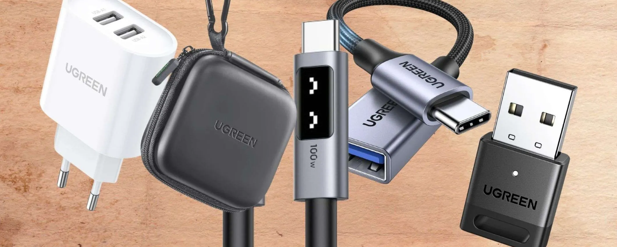 UGREEN a meno di 10€: FUORITUTTO per gli ultimi momenti di Amazon Prime Day