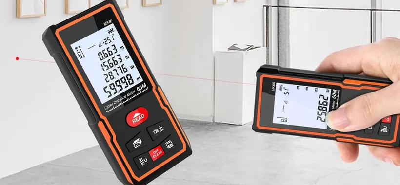 Telemetro laser con portata di 60 metri: prezzo SHOCK su Amazon (14€)