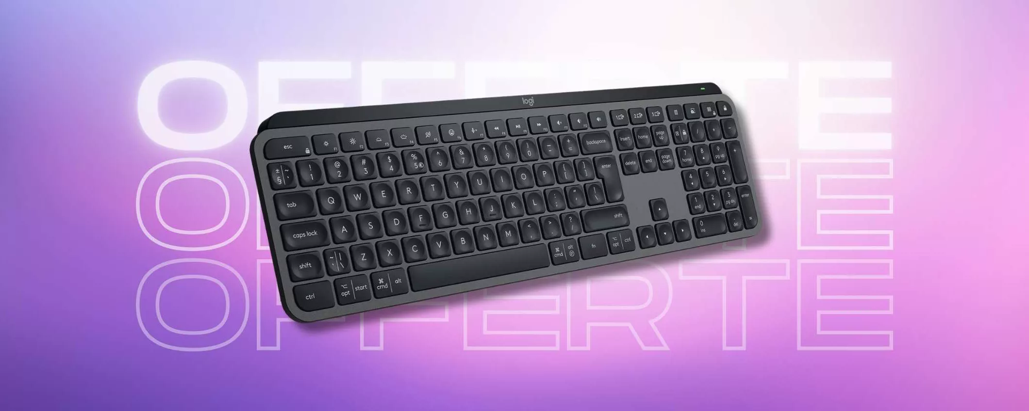 Logitech MX Keys S è la più AMBITA, a questo prezzo è una tastiera WOW