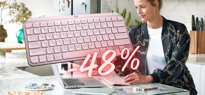 Logitech MX Keys: la MIGLIORE mini tastiera wireless a PREZZO HOT (-48%)