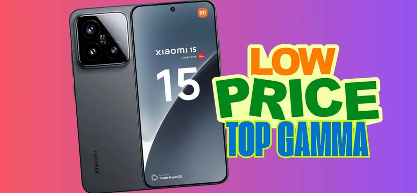 Xiaomi 15 (12/512GB) è il migliore affare di oggi con sconto di oltre 400€