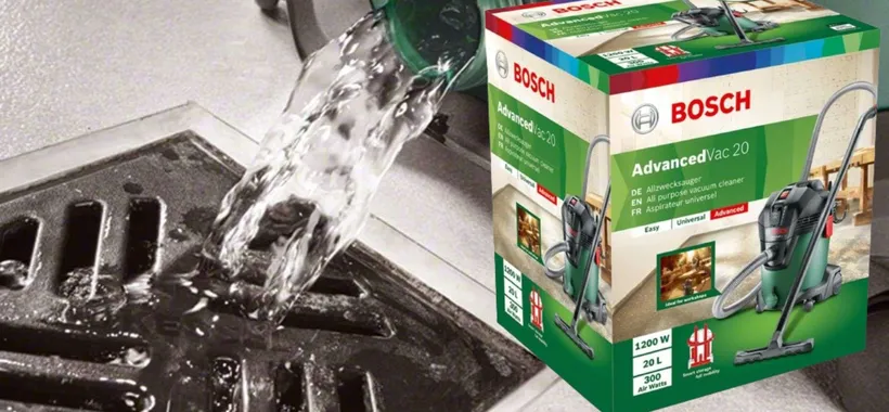 Bosch AdvancedVac 20 aspira solidi e liquidi e fa da soffiatore: sconto top