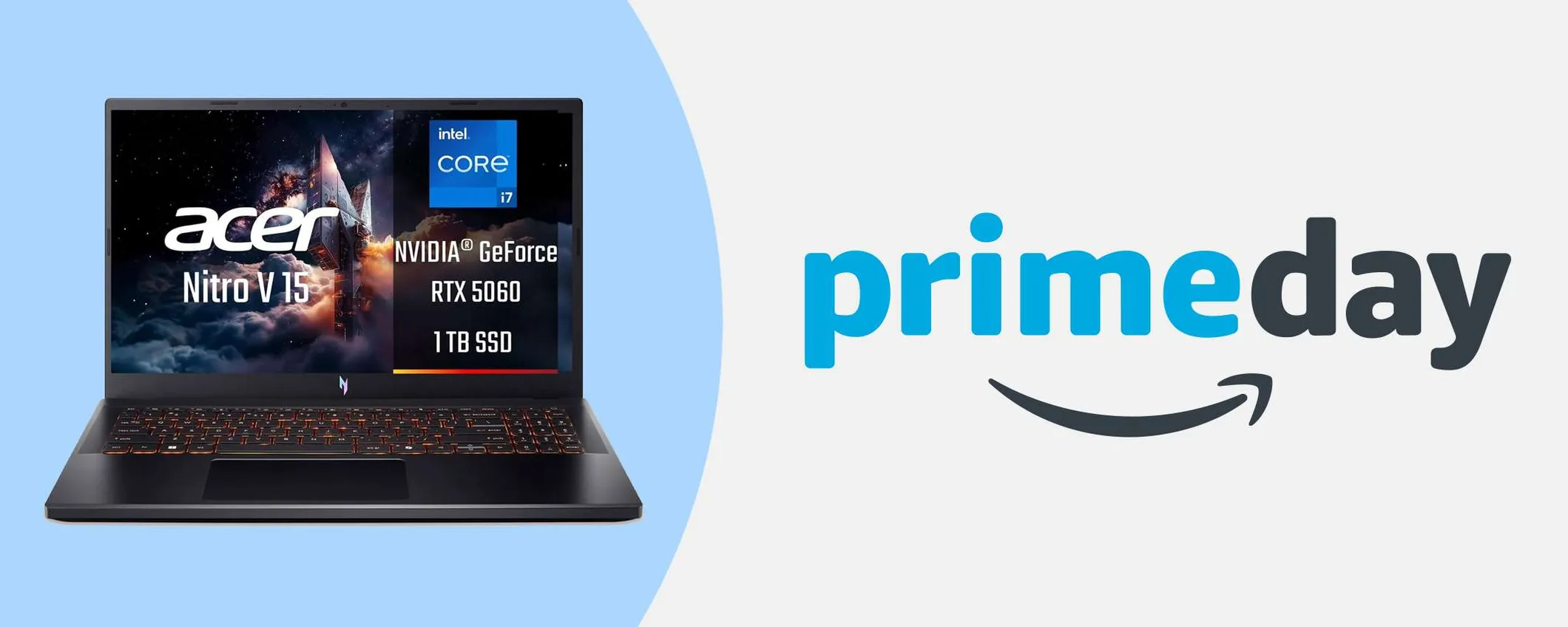 Sconto di 400€ per il notebook da gaming Acer: occasione Prime Day