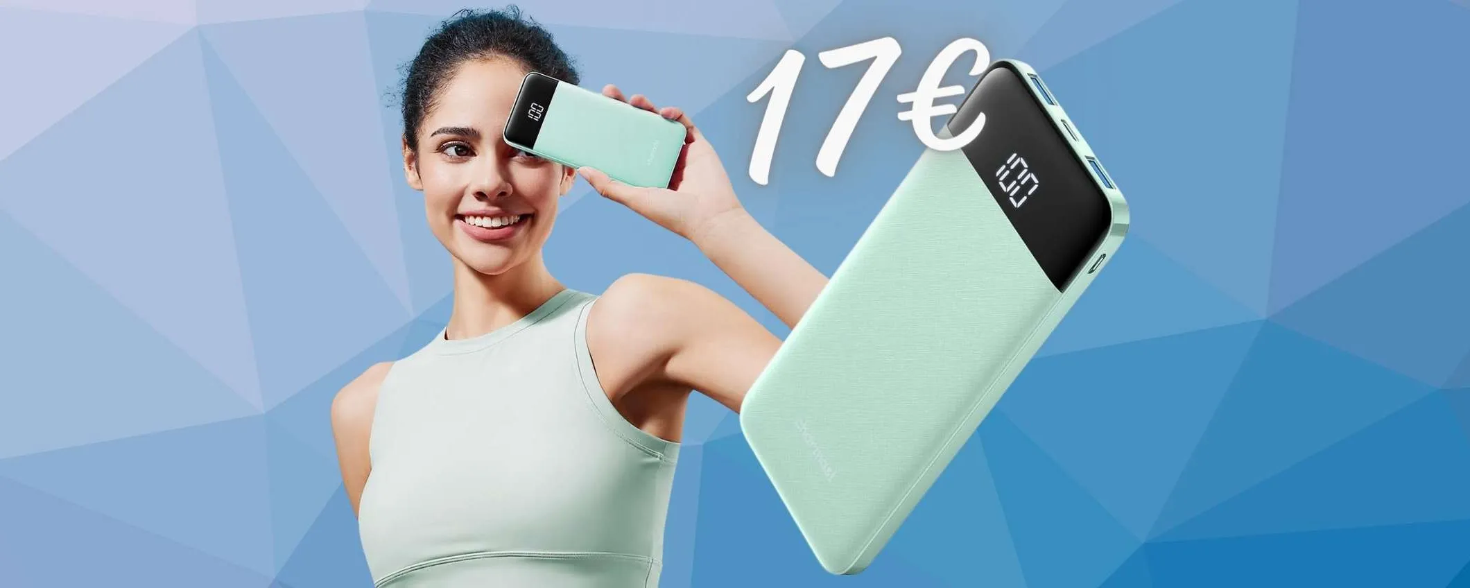 Power Bank POTENTE e ultra sottile con lo SCONTO del 15% è tuo a 17€