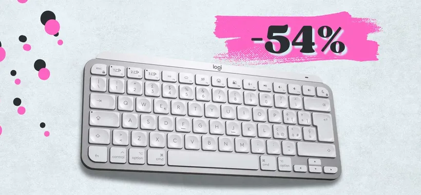 Logitech MX Keys mini a prezzo STRACCIATO: sconto del 54% ora in corso