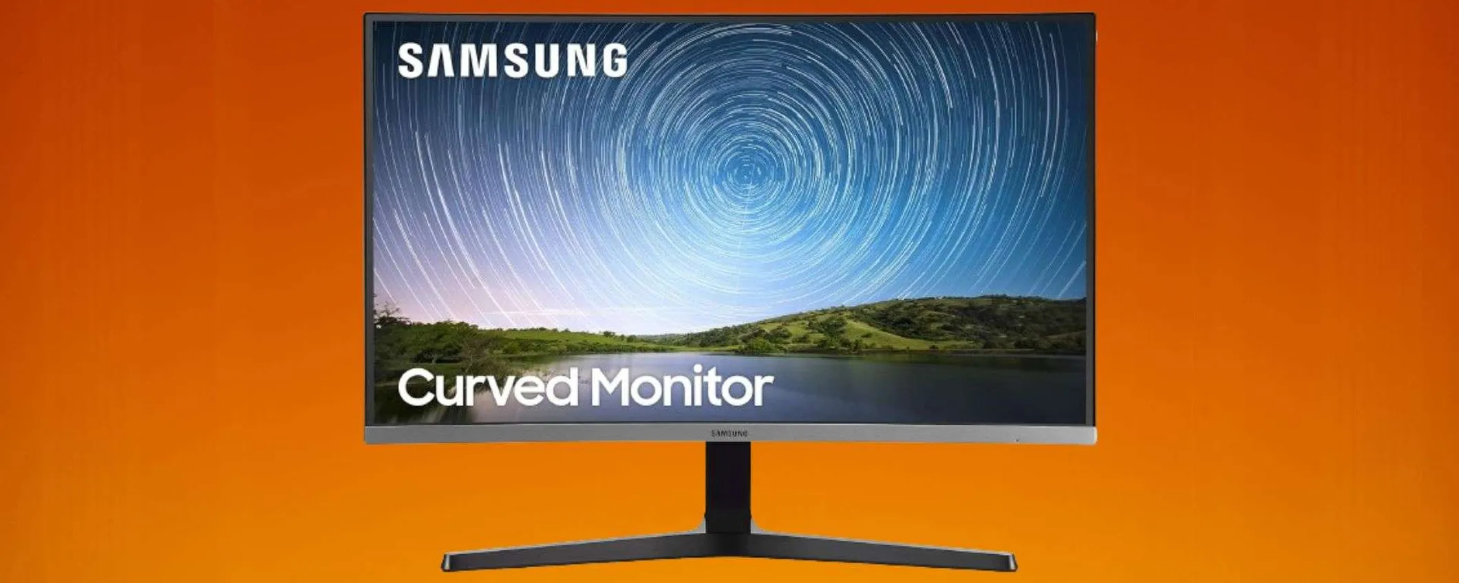 Solo 189,90€ per questo OTTIMO monitor curvo della Samsung (Amazon)